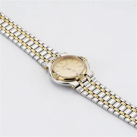 ladies two toned gucci quartz watch|Gucci bee watch ladies.